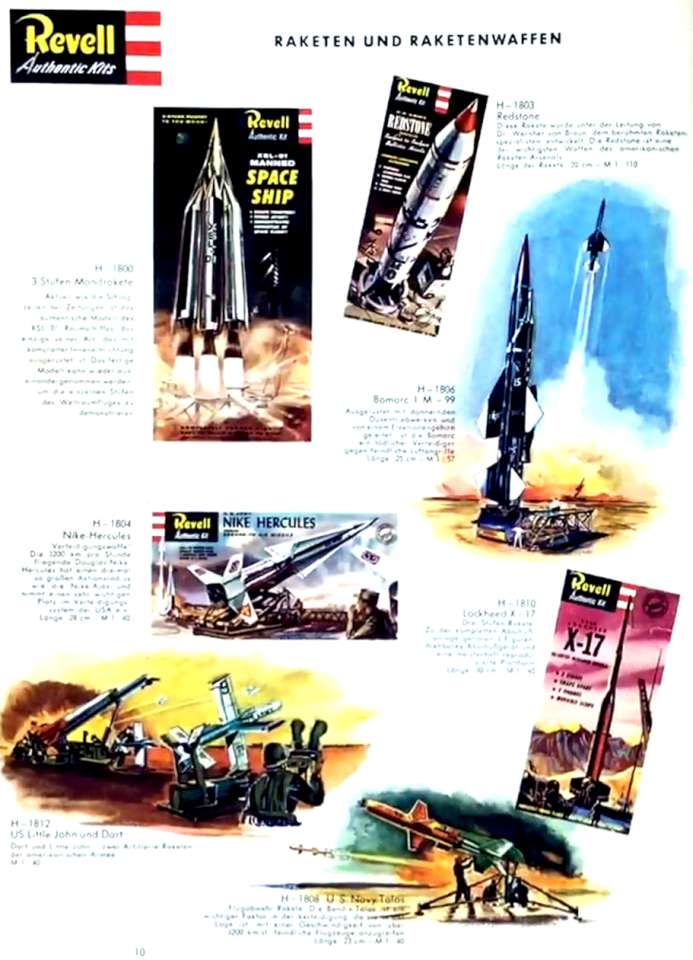 Revell Germany 1962 10 960